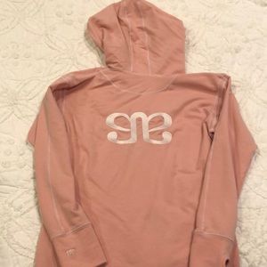 Albion fit hoodie, pretty pink shell color!